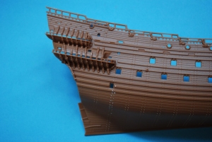 Regalschiff Vasa Rumpf