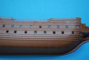 Regalschiff Vasa Rumpf