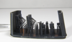 Lenkwaffenzerstörer Sejong Daewang 3D-gedruckte Teile