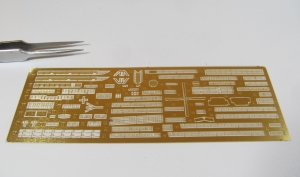 Lenkwaffenzerstörer Sejong Daewang Fotoätzteile