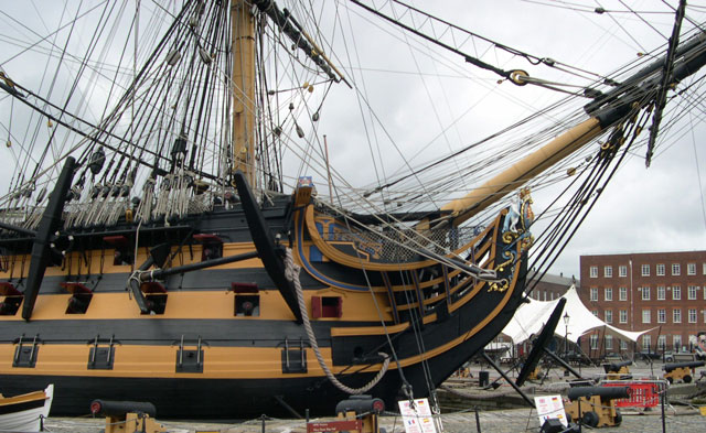 HMS Victory in Portsmouth