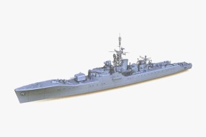 Fregatte der Whitby-Klasse 3D-Darstellungen