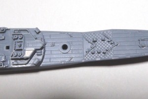 Fregatte der Whitby-Klasse Rumpf