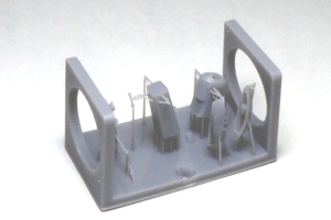 Fregatte HMS Euryalus Schornstein und Masten