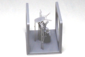 Fregatte HMS Euryalus Schornstein und Masten