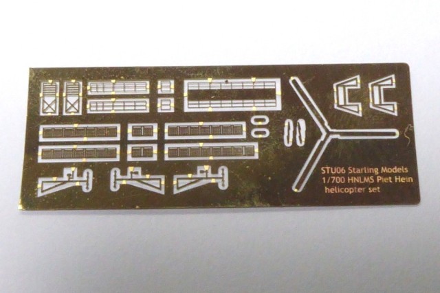 Fregatte Hr. Ms. Piet Hein Fotoätzteile