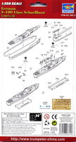 Trumpeter: Schnellboot S-100 Klasse 1/350