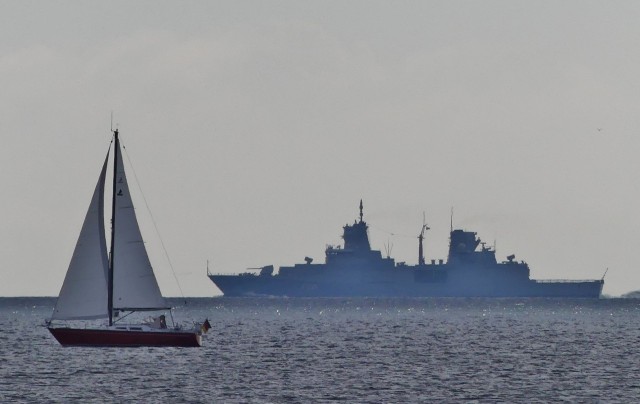 Fregatte Rheinland-Pfalz (2021 Eckernförder Bucht, Foto Thomas Träger))