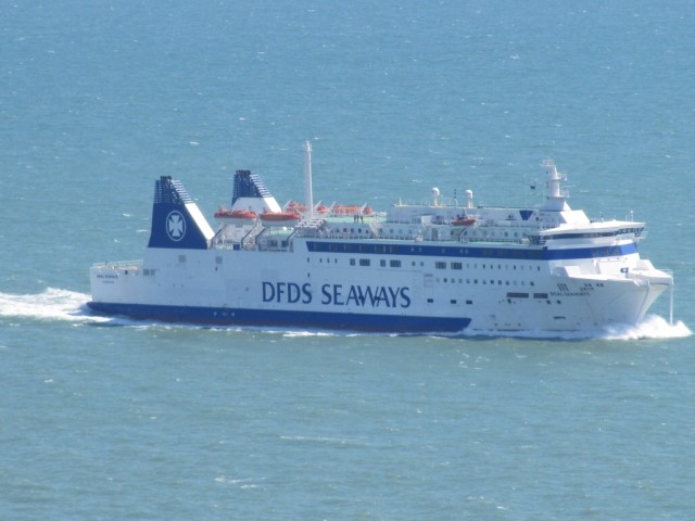 Fähre Deal Seaways bei Dover (Foto Lars)