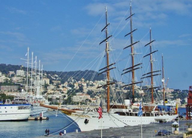 Sea Cloud in Nizza (Foto Thomas Träger)